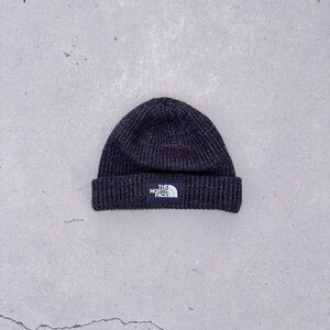 The North Face Black Knit Beanie – Classic Winter Essential
